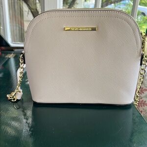 Steve Madden Cream Crossbody Bag